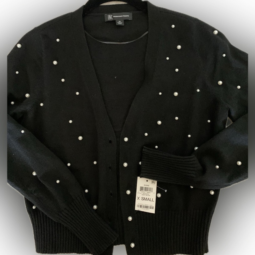 INC NWT cropped cardigan